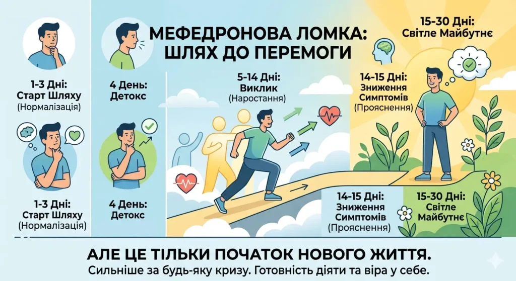 Мефедронова ломка Шлях до перемоги Рехаб ренесанс